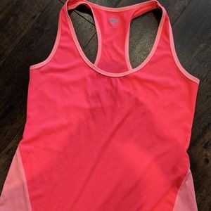 Old Navy active workout tank top exercise hot pink